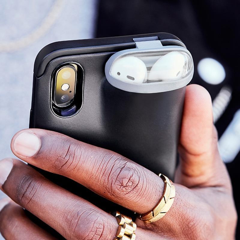 DEALORA Phone Case With Airpods Holder