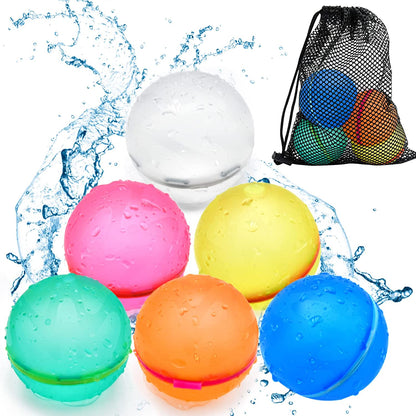 DEALORA Reusable Water Balloons (12 pcs)